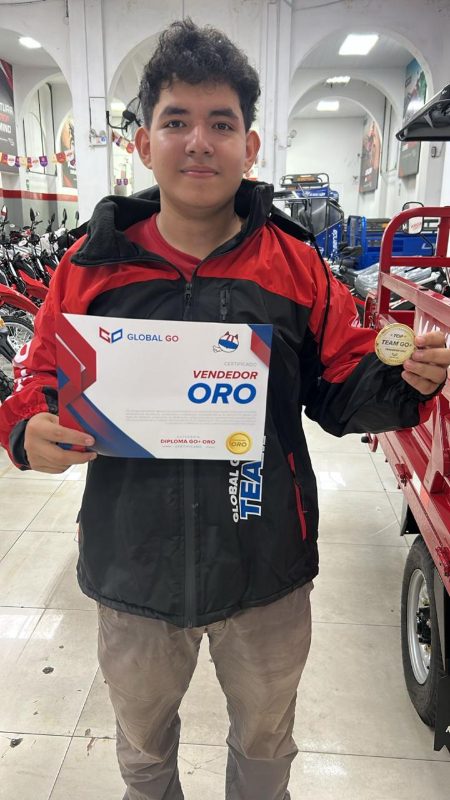 Vendedor Oro — Lifan · Zongshen - Medalla Team Go + casaca